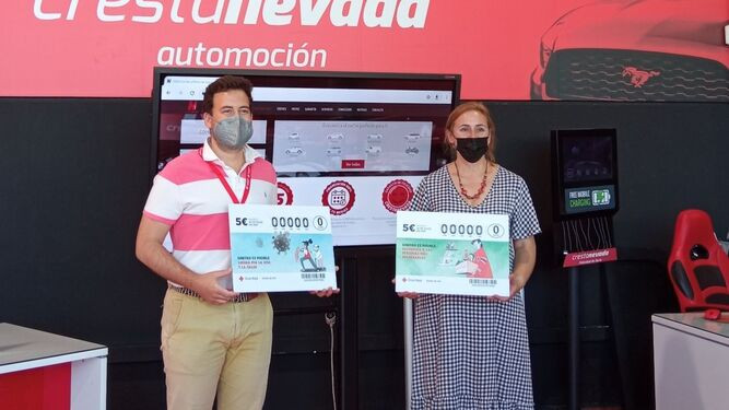 Crestanevada y Cruz Roja Granada juntos en el reparto y traslado de personal