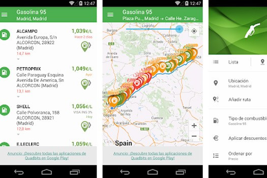 5 apps de móvil para localizar las gasolineras más baratas.