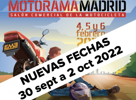 La cita para el Motorama de Madrid se RETRASA