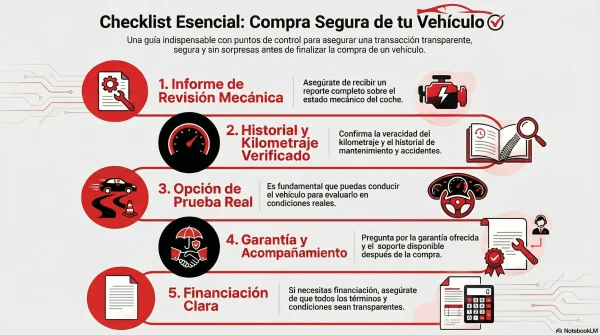 Cómo comprar un coche de ocasión sin riesgos (2026)