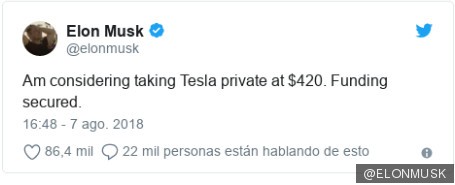 La increíble historia de Tesla y Elon Musk. 