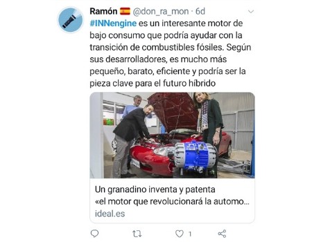 El motor del ingeniero granadino que promete transformar la industria del automóvil.