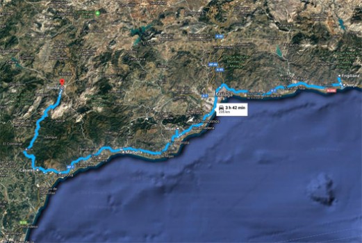 4 Rutas en Coche para disfrutar de Andalucía.