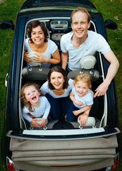 Coches de familia. La moda de los coches 7 plazas. 