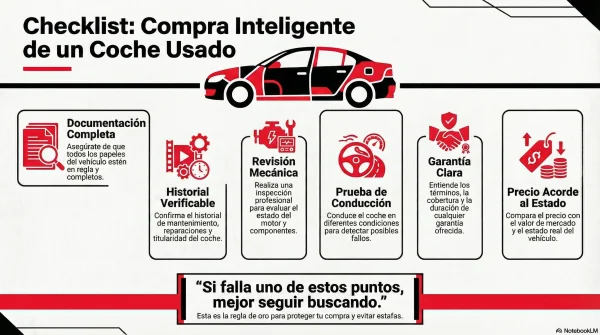 Cómo revisar un coche usado antes de comprarlo
