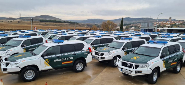 La Guardia Civil sorprende con la compra de estos todoterreno